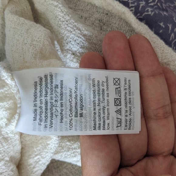 Madewell Texture & Thread Wrap-Tie Top Vintage - Picture 10 of 10